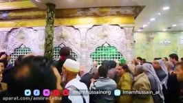 ضریح نـاز امام حسـین روحی فداه