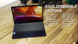 Hands On ASUS ZenBook 3 UX390UA 7th Gen Laptop