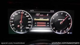 شتاب 0 200 بنز E43amg 2017 قدرت 401 اسب بخار