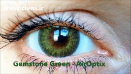 لنز رنگی ایراپتیکس Gemstone Green  سی لنز