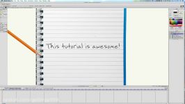 How to animate handwriting in Anime Studio  MOHO Pro