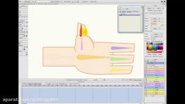 Anime Studio Pro 9.5  DrawingRigging a Hand pt. 3