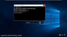 Commad Prompt فراموش کردن پسورد ویندوز