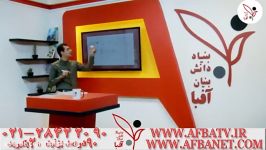 آفبا نمونه تدریس مهندس مویینی AFBATV.IR 021 28422090