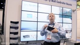 Matrox Mura MPX Series Video Wall Controller Board Demo at InfoComm 2011