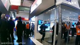 NEC Display Solutions at ISE 2014  A World of Visual Experience