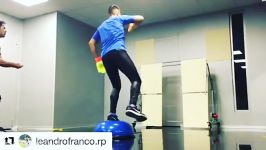 Diego Alves hard training