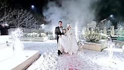کلیپ زیبای زمستانی عروس داماد توسط استودیو تصویر داغ