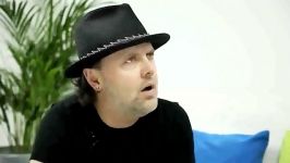 مصاحبه Lars Ulrich درامر گروه متالیکا  ابوظبی 2013