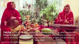 Yalda Night Song and Yalda Night Ceremony With Traditional Clothes