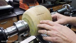 Wood Turning a Tiger Bowl