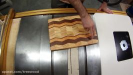Chevron Cutting Board  2015 Kitchen Utensil Build Challenge