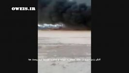 آتش زدن اتوبوس های کفریا الفوعه توسط تروریست ها