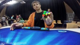 Feliks Zemdegs  7.55 Official One Handed Solve