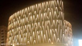 Mondeal Square  The Biggest LED media facade Lighting in India