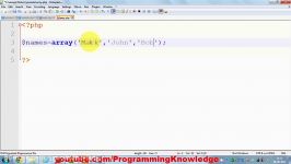 PHP Tutorial for Beginners 10 # Arrays in PHP