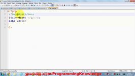 PHP Tutorial for Beginners 22 # Date and Time Functions