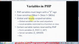 PHP Tutorial for Beginners 5 # PHP Variables and Echo Function