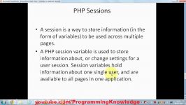 PHP Tutorial for Beginners 26 # PHP Sessions and Setting PHP Sessions