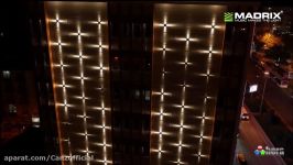 MADRIX Iyaspark Hotel  Facade Lighting Dış Cephe Aydınlatma Pixel Led Isparta