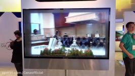 Amazing See Through LED Display for Transparent 3D CES 2013