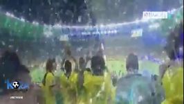 جشن قهرمانی برزیل در جام کنفدراسیون ها