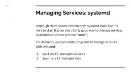 Service Management with systemd Hands On Linux Course Preview