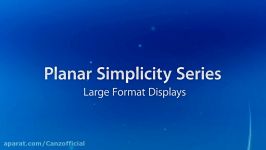 Planar Simplicity Series Large Format LCD displays