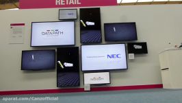 Datapath ONELAN  Creative 4K Video Wall  NEC Showcase 2014