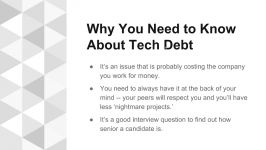 What Every Sysadmin Needs to Know about Tech Debt