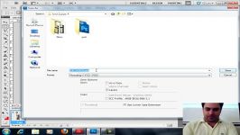 40 سعید طوفانی  آموزش فتوشاپ معمولی  ذخیره فایل برای فلش  Adobe Photoshop Training