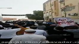 تظاهرات مردم بحرین در حمایت آیت الله عیسی قاسم در م