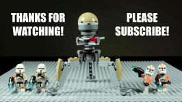 LEGO Star Wars Utapau Troopers Stop Motion Animation Build.