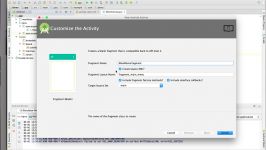 1.4 Display a Fragment within an Activity