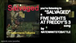 NateWantsToBattle Salvaged FNaF LYRIC VIDEO FNaF Song