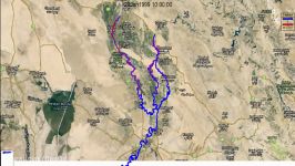 Water Quality in karoun using Hecras 2D