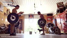 Rich Froning and James Hobart do Workout 150718