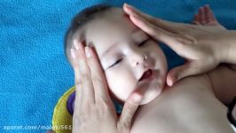 Infant Massage Part II Face ماساژ کودک بخش دوم