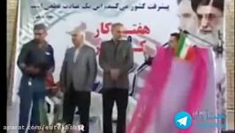 فیلممرگ ناگهانی مجری در حال اجرا بر روی صحنه