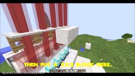 Minecraft How to make a Laser Door  Redstone Creation