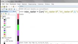 Basic Raster Processing using Python in ArcGIS