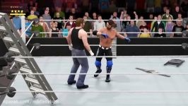 ای جی استایلز vs. دین امبروز  WWE2K17