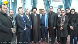 دیدار رئیس اعضای خانه صنعت معدن یادگار امام