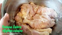 Chicken tandoori فیلم طرز تهیه کباب داشی