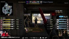 کانتر گلوبال 23 Mousesports vs NiP گروه B