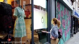 Interactive Window Display System with Gesture Recognition