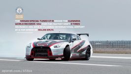 Nissan GT R breaks Guinness World Records title for the fastest drift at 304.96