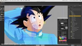 How to Create Anime  Goku Anime Studio Tutorial  Part 4