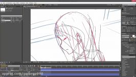 Anime Animating TImelapse Adobe after effects