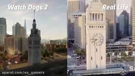 مقایسه سان فرانسیسكو در واقعیت سان فرانسیسكو در بازی